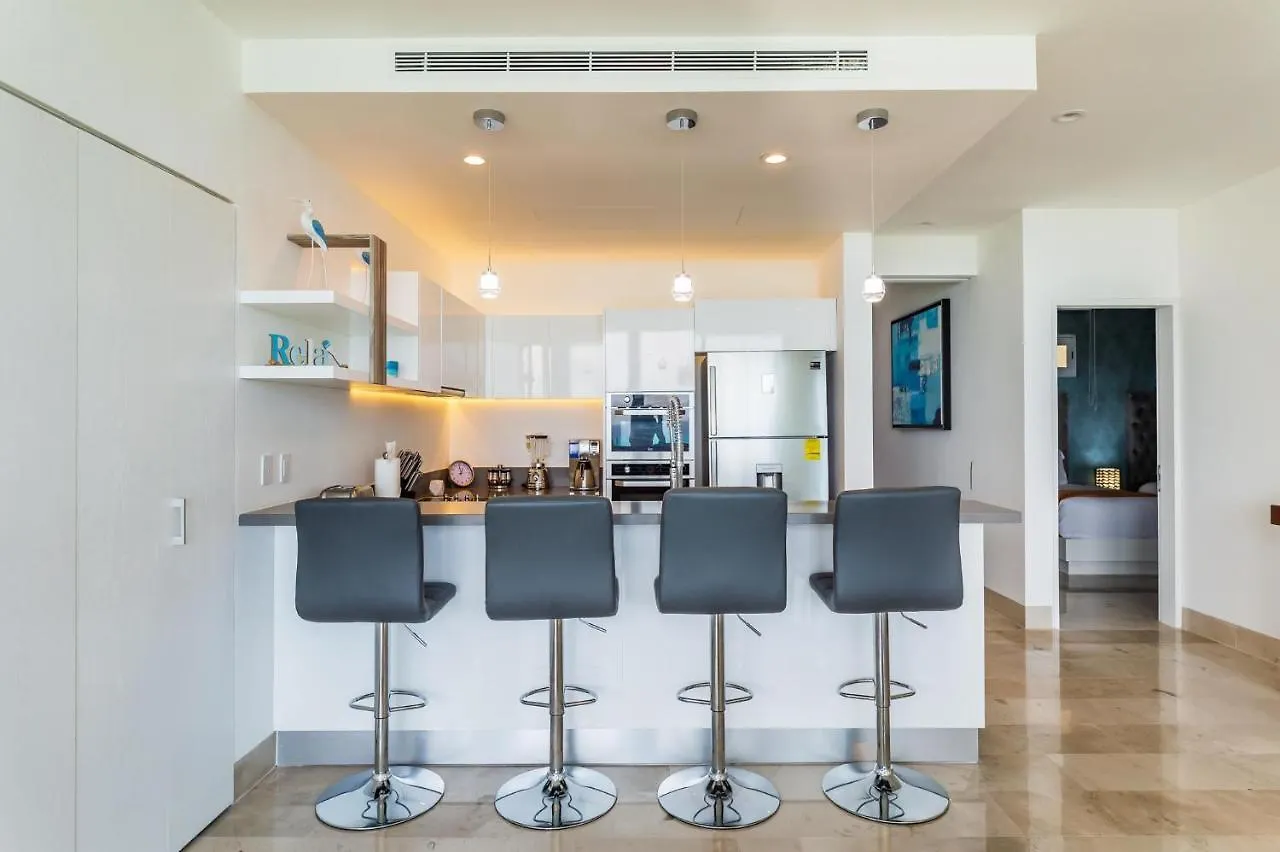 Oce31- Oceana 2 Bedroom Amazing Ocean View Penthouse Playa del Carmen Apartmán