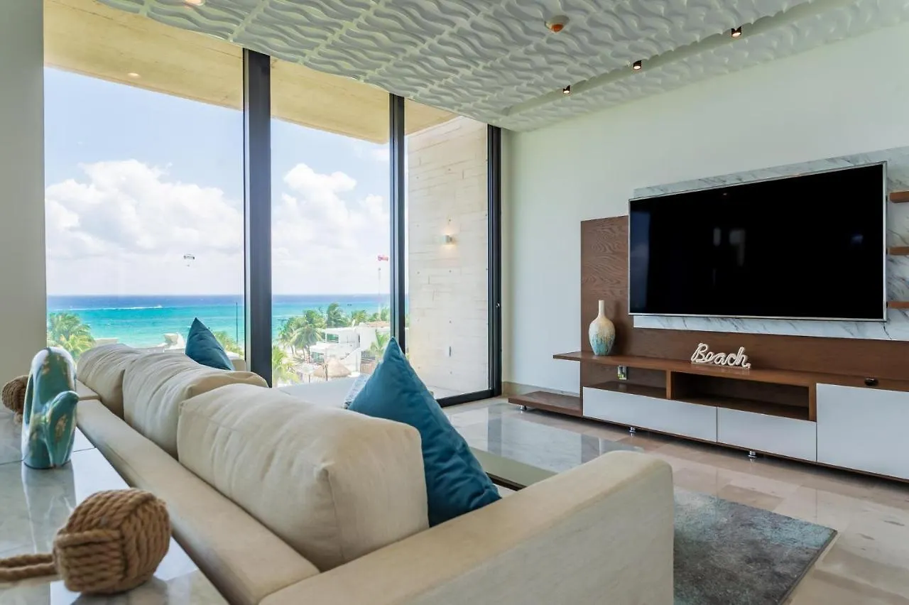 Apartmán Oce31- Oceana 2 Bedroom Amazing Ocean View Penthouse Playa del Carmen