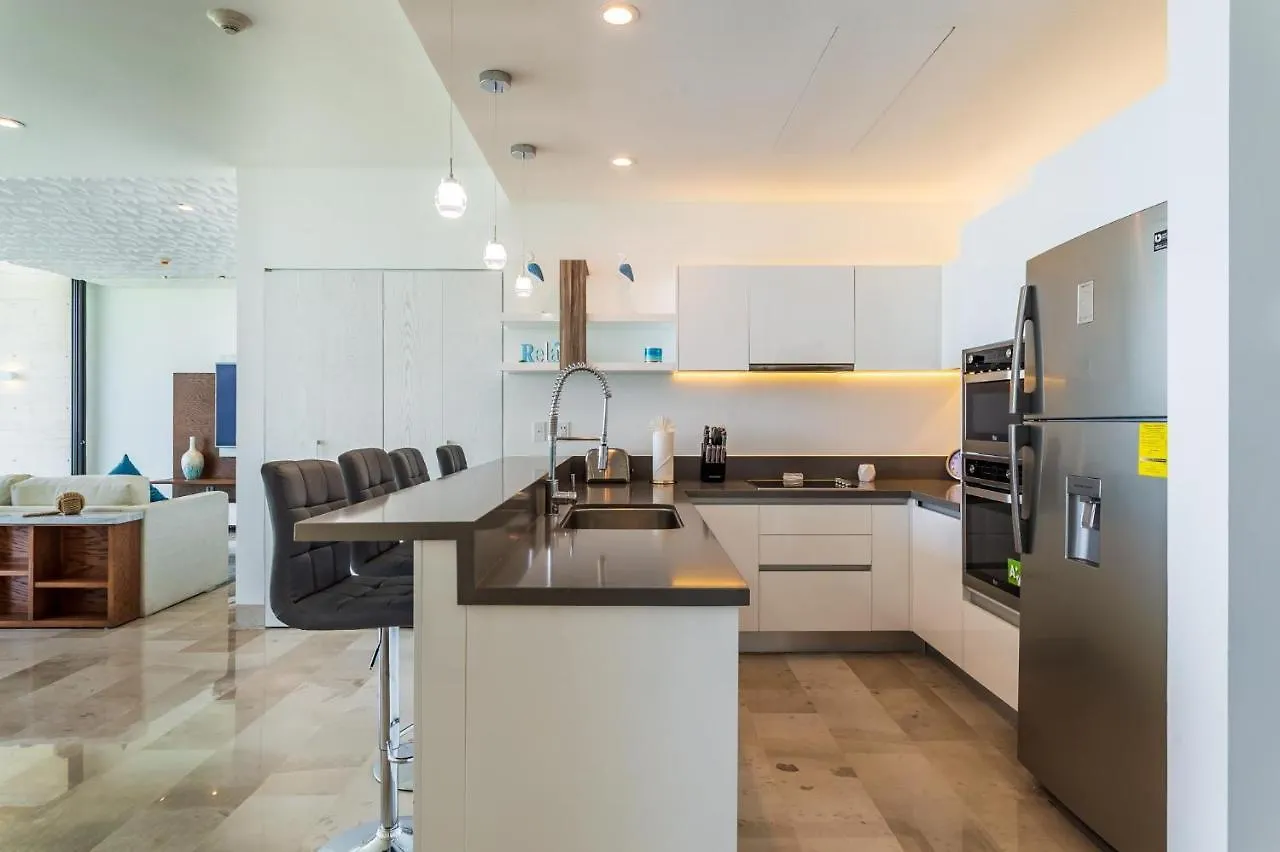 Oce31- Oceana 2 Bedroom Amazing Ocean View Penthouse Playa del Carmen Mexiko
